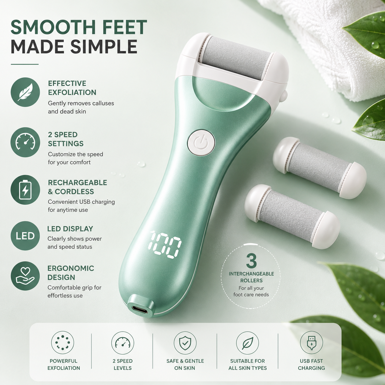 VelvetHeel Callus Remover