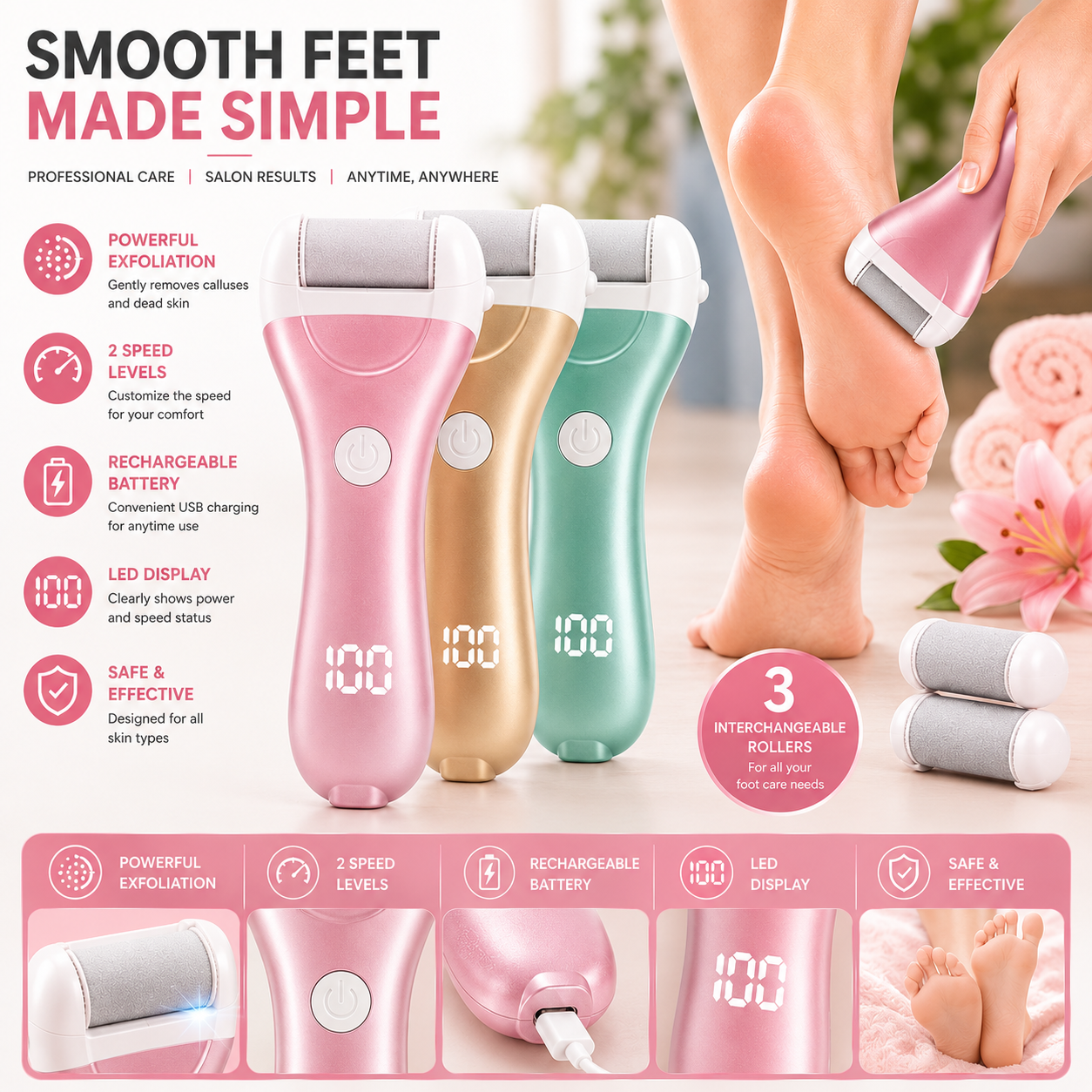 VelvetHeel Callus Remover